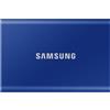 SAMSUNG SSD Esterno SAMSUNG Portable T7 2TB Blu USB-C 3.2 Gen 2 (10 Gbit/s)