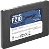 Patriot SSD Patriot P210 1 TB Nero SATA 6 Gb/s