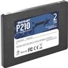 Patriot SSD Patriot P210 2 TB Nero SATA 6 Gb/s
