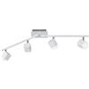 RL LIVE YOUR LIGHT Reality Leuchten Roubaix Lampada da soffitto 4 W, Bianco