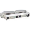 Amitek Crepiera Tonda Elettrica Amitek CR35DE - 400 V - Diametro Ø 350+350