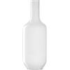 Leonardo Milano 041648 - Vaso per fiori in vetro colorato bianco, realizzato a mano, design moderno, altezza: 50 cm
