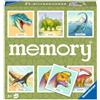 Ravensburger - Memory® Dinosauri, 64 Tessere, Gioco Da Tavolo, 3+ Anni