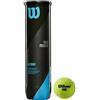 Wilson WRT119400 Palline da Tennis Tour Premier, Tubo con 4 Palline, per Tutte le Superfici, Giallo