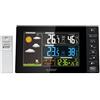 LA CROSSE TECHNOLOGY WS6827-BLA - Stazione meteorologica con Schermo a Colori, Colore Nero