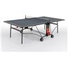 Garlando Tavolo Ping Pong C-380E Performance Outdoor Grigio con 2 racchette e 6 palline