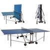 Garlando Tavolo Ping Pong C-163I Progress Indoor Blu con 2 racchette e 6 palline Omaggio