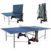 Garlando Tavolo Ping Pong C-273I Challenge Indoor blu con 4 racchette e 18 palline Omaggio