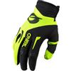 O'NEAL | Guanti Bike & Motocross | MX MTB DH FR Downhill Freeride | Materiali durevoli e flessibili, palmo ventilato | Element Glove | Uomo | Nero Giallo Neon | Taglia M