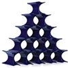 Kartell Infinity Portabottiglie, Blu