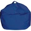 King Collection Pouf Comodone - 62 x 65 cm - blu - King Collection (unità vendita 1 pz.)