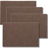 kela Set da tavola 4 pezzi ALIA, tovagliette 45 x 30 x 0,4 cm, tovagliette in feltro lavabili, marroni