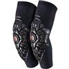 G-Form Gomitiere Elite-Paragomiti MTB-Ideali per Mountain Bike, Downhill, Motocross, Motociclisimo. Super Sottili-Massima Protezione ed Estrema Flessibilità-Nero-M Unisex Adulto