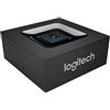 Logitech Ricevitore Audio Bluetooth Wireless, ‎Pc/Mac/Smartphone/Tablet/Ricevitore Av, Uscite Audio 3.5 Mm E Rca Alle Casse Altoparlanti, ‎Nero, ‎5.71 x 5.08 x 2.23 cm, 175 grammi