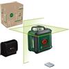 Bosch livella laser multifunzione UniversalLevel 360 (linee laser verticali + orizzontali incl. 360° per allineamento dell'intera stanza, in scatola di cartone E-Commerce)