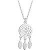 Elli Collana con Pendente da Donna in Argento 925, Argento, Misura 45