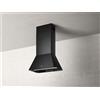 ELICA PRF0164784 IKONA BL MAT/A/60 Cappa Isola Sospesa 60 x 44 cm - Aspirante - 610 m³/h - Classe A - Nero effetto soft touch