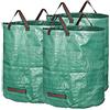 GardenMate 3x 272L Sacchi da giardinaggio - Sacchi per rifiuti da giardino - Polipropilene (PP) 150gsm - Robusto, antistrappo, idrorepellente
