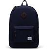 HERSCHEL 10007-05432 HERITAGE Peacoat/Chicory Coffee Unisex - Adulto Taglia Unica