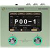 Hotone Processore multieffetto per chitarra basso elettrico Touchscreen Modellatore di amplificatori elettrico Simulazione di cabine IR Interfaccia audio USB Stereo OTG Ampero Mini (Matcha)