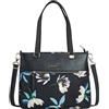 Travelon Addison-Borsa antifurto, Tote Unisex-Adulto, Midnight Floral, Taglia Unica