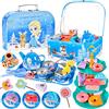 Frasheng Trucchi Bambina Set, 38 Pezzi Trucchi per Bambina Lavabile, Valigetta  Trucchi Bambini, Set di Valigia Trucco Giochi Bambina Natale Compleanno  Regalo Bambina 3 4 5 6 7 8 9 10 Anni : : Giochi e giocattoli