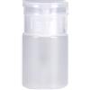 Socobeta Flacone Dispenser per Unghie, Attrezzature per Nail Art Dispenser per Pompa per Rimozione Smalto Dispenser per Pompa in Plastica Vuota Bottiglia Bottiglia per Rimozione Smalto per Unghie(Bianco)