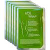 Lipo Applicator Impacco Corpo Cerotti Rassodante - Bendaggi al Tè Verde, Guaranà e Alghe | Bendaggi Anticellulite per Rassodare e Modellare Pancia, Vita, Gambe, Braccia e Stomaco (6 WRAPS)