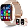 Betatree Smartwatch Donna Chiamata con WhatsApp, 1,85'' Orologio Digitale Automatico Fitness Tracker Contapassi Cronometro, 19 Sportivo Smart Watch Android iOS con Sonno/Cardiofrequenzimetro