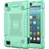 PENGPING Tablet Borse Custodia per bambini Compatible with Kindle Fire 7 2019/2017/2015 (9 °/7th / 5th Generation) Case, for Fire 7 Case Antiurto Rugged Drop Protection Cover protettiva Anti-Caduta Caso