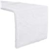 COLOFALLA Runner da Tavola Natalizio Inverno Runner Tavola Peluche Bianco Nevoso Runner Tavolo Pelliccia Sintetica Tovaglia Natalizia Copritavolo Decorazioni Natalizie Tavola Centrotavola Natale
