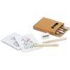 Set per colorare con matite con logo promozionale Anim personalizzate o neutre