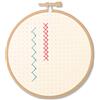 Sizzix 664396 Set di Fustelle Thinlits, Ricamo di Olivia Rose, Multicolore, Taglia unica, 2 pz