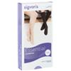 SIGVARIS SRL Sigvaris Top Fine 701 Ccl1 Tfq Monocollant Sinistro Lungo Nero Punta Aperta L