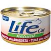 LIFE PET CARE Life cat tonnetto con aragosta 85 gr