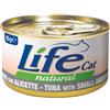 LIFE PET CARE Life cat tonno con alicette 85 gr
