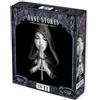 Wild Star Hearts Goth Prayer Puzzle da 1000 Pezzi, Anne Stokes Opera d'Arte Gotica, Occulta e Dark Fantasy Stampata (Include la Guida al Poster)