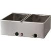 Amitek Bagnomaria Da Banco Amitek BM221 - 230 V - Potenza 1000 + 1000W - 2 Vasche