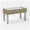 Garlando Calcio Balilla G-500 DESIGN e STYLE Animal Leopard GARLANDO con aste rientranti art. G500DSRCVL
