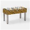 Garlando Calcio Balilla G-500 DESIGN e STYLE Animal Tiger GARLANDO con aste rientranti art. G500DSRCVL
