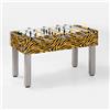 Garlando Calcio Balilla G-500 DESIGN & STYLE Animal Tiger GARLANDO con aste uscenti art. G500DSUCVL