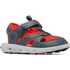 Columbia Youth Techsun Wave Sandali Da Trekking da Unisex - Bambini e ragazzi, Grigio (Dark Grey x Spicy), 37 EU
