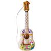 W WIDMANN MILANO Party Fashion, Ukulele Gonfiabile 105 cm, Tema Hawaiano, Sicurezza per Adulti, Ideale per Feste a Tema, Accessorio per Costumi