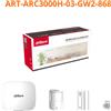 Dahua kit di allarme Centrale HUB Wi-fi GSM(2G) + Rilevatore + Contatto + Telecomando - ART-ARC3000H-03-GW2-868