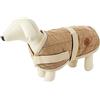 Petface Tan Tweed Dog Coat