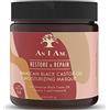 As I Am Jam. Black Castor Oil Moist. Masque 8oz