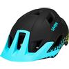 uvex access, casco MTB leggero unisex, regolazione individuale delle dimensioni, aerazione ottimizzata, black aqua lime matt, 52-57 cm