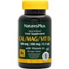 NATURES PLUS Cal/Mag/Vit D3 + Vitamina K2 90 Tavolette - Integratore Per Le Ossa