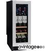 AVINTAGE AVU23TXA Cantina vino da incasso sottotop bottiglie 21 classe A 82cm inox/vetro