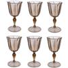 Excelsa Set 6 calici Vino cl 25 plastica ms antiurto Ecru' cod.48537